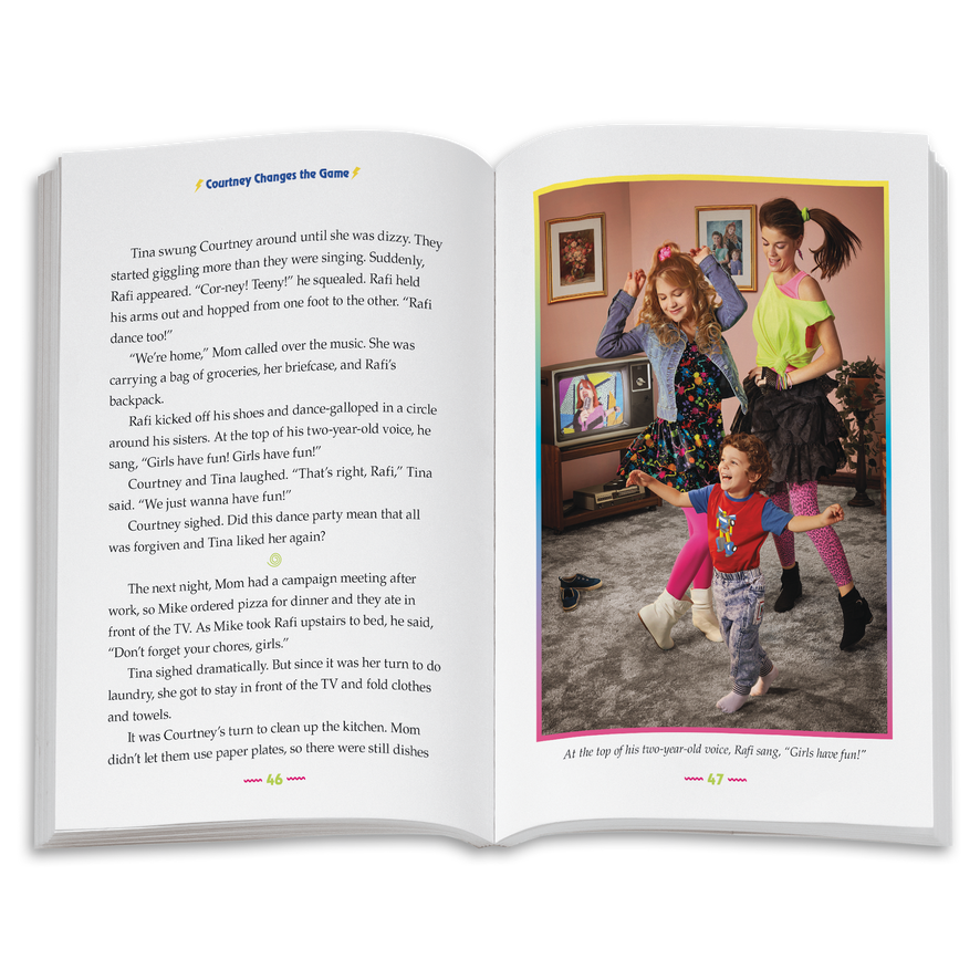 Courtney Changes the Game