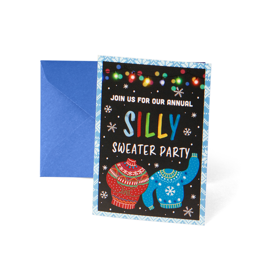 Silly Hanukkah Sweater for 18-inch Dolls