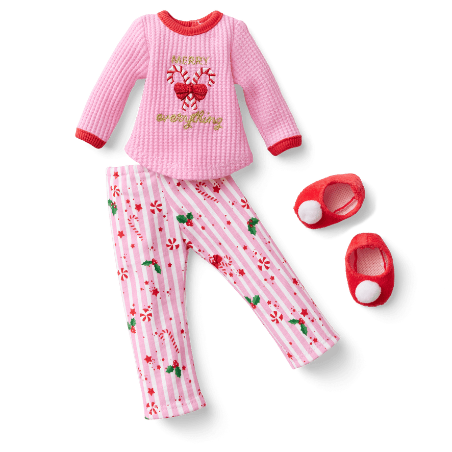 Merry Everything PJs for WellieWishers&trade; Dolls