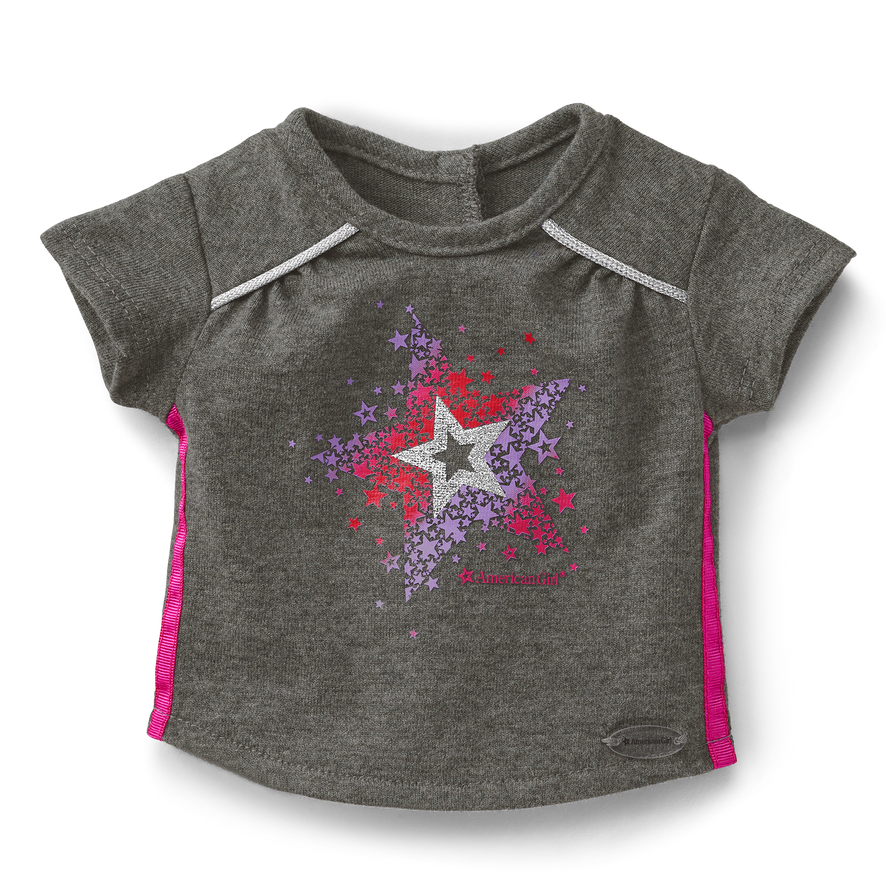 Star Bright Tee for Girls & 18-inch Dolls
