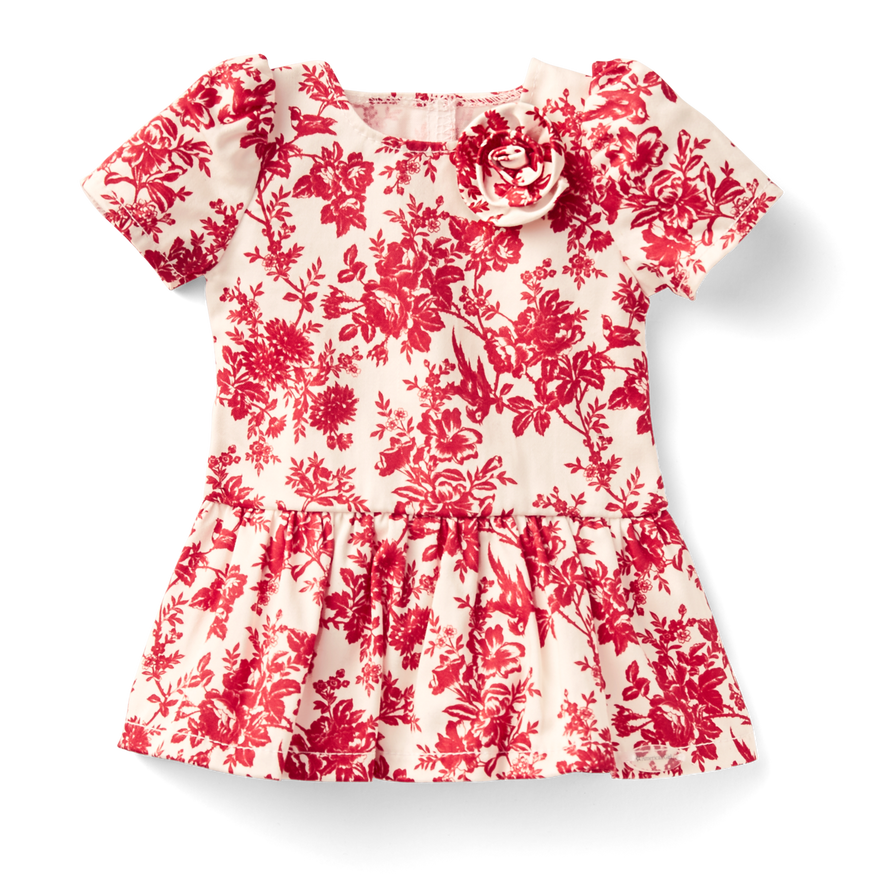 American Girl&reg; x Janie and Jack Floral Toile Dress for 18-inch Dolls