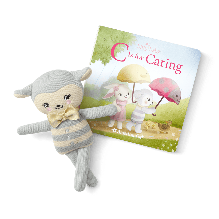 Bitty Baby&reg; Doll #6 in Pretty Pink + Plush Friends & Board Books