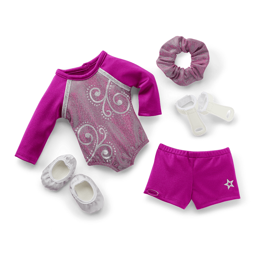 Somersault Sparkle Gymnastics Outfit for 18-inch Dolls