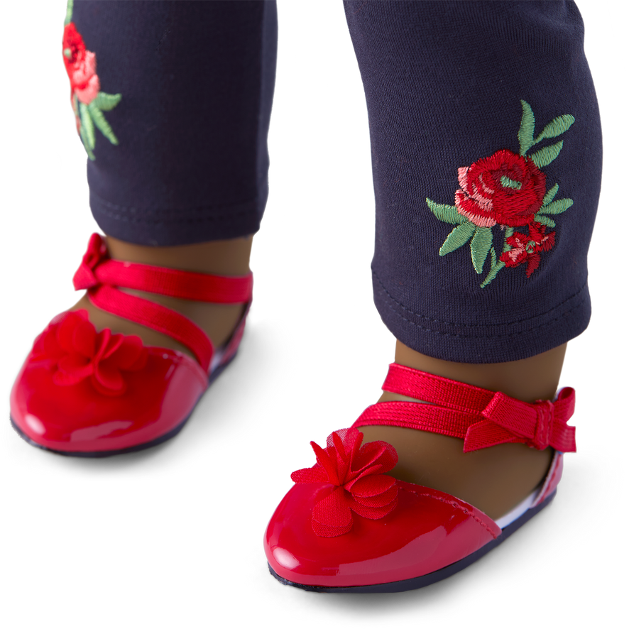 American Girl&reg; x Janie and Jack Party Top & Leggings Bundle for 18-inch Dolls