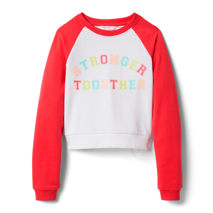 American Girl&reg; x Janie and Jack: Maritza's&trade; Stronger Together Sweatshirt for Girls