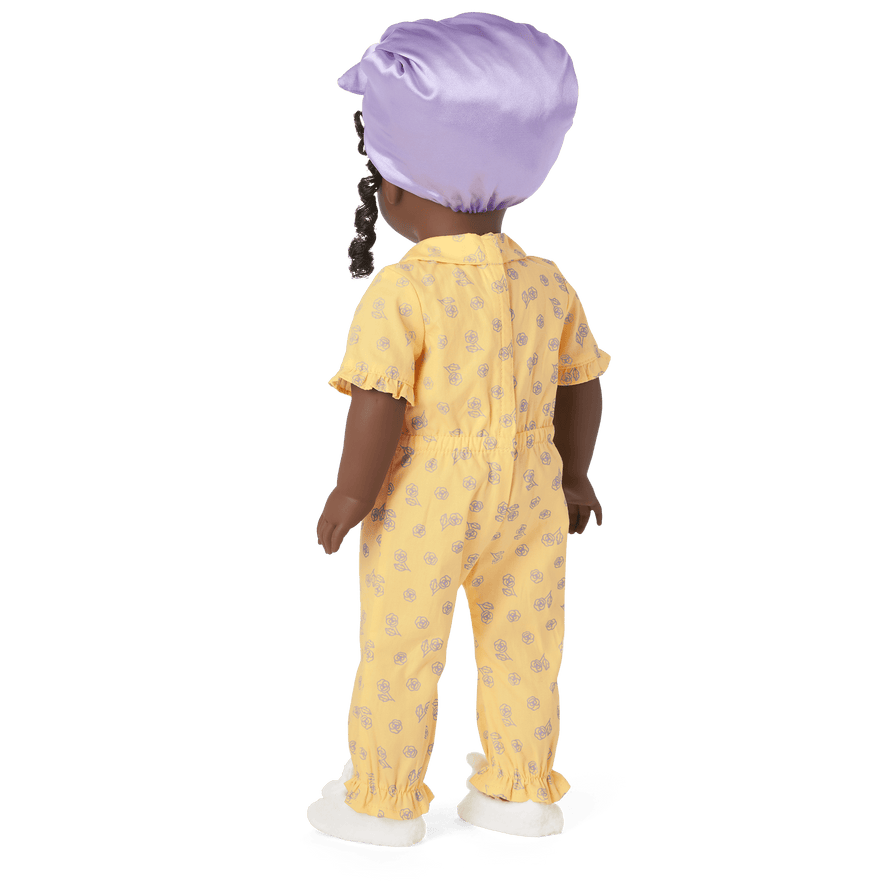 Claudie's&trade; Yellow Bloom Pajamas for 18-inch Dolls