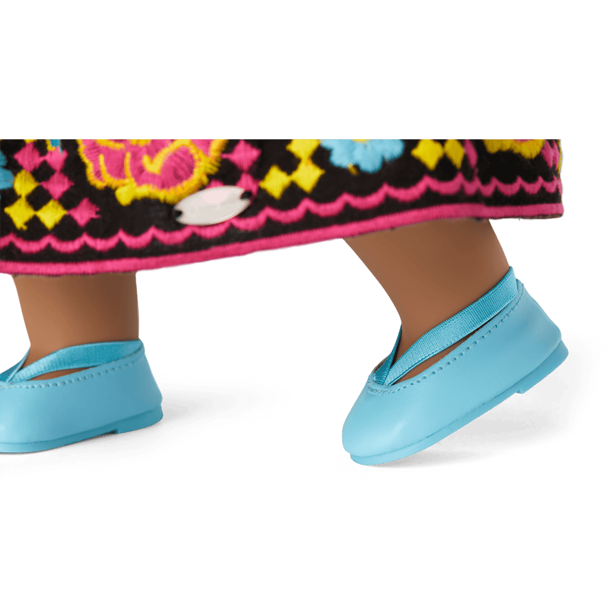 Día de Muertos Celebration Outfit for 18-inch Dolls