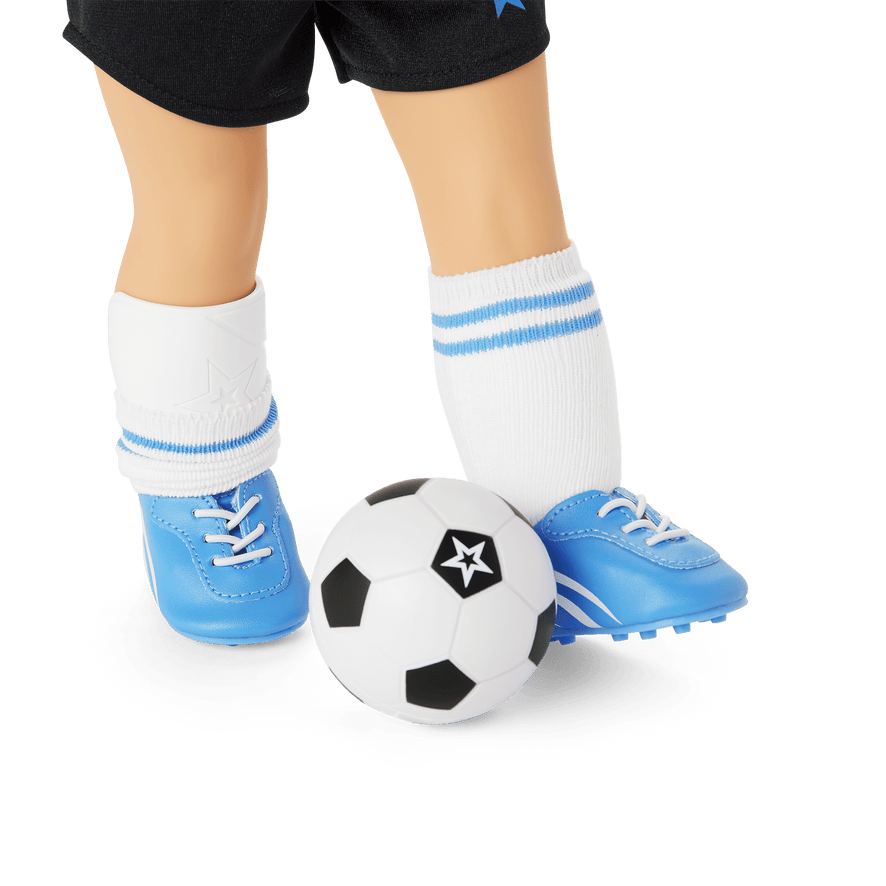 Go for the Goal Soccer Outfit for 18-inch Dolls
