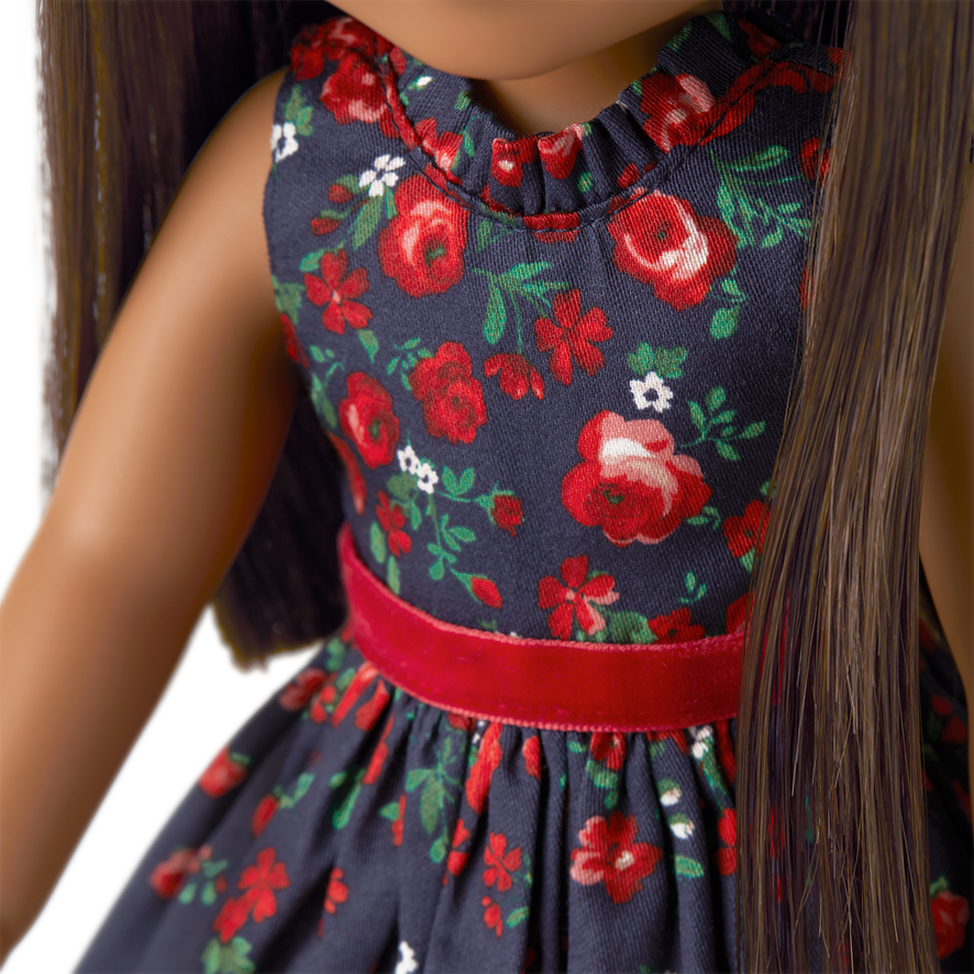American Girl&reg; x Janie and Jack Wrapped in Roses Party Dress for WellieWishers&trade; Dolls