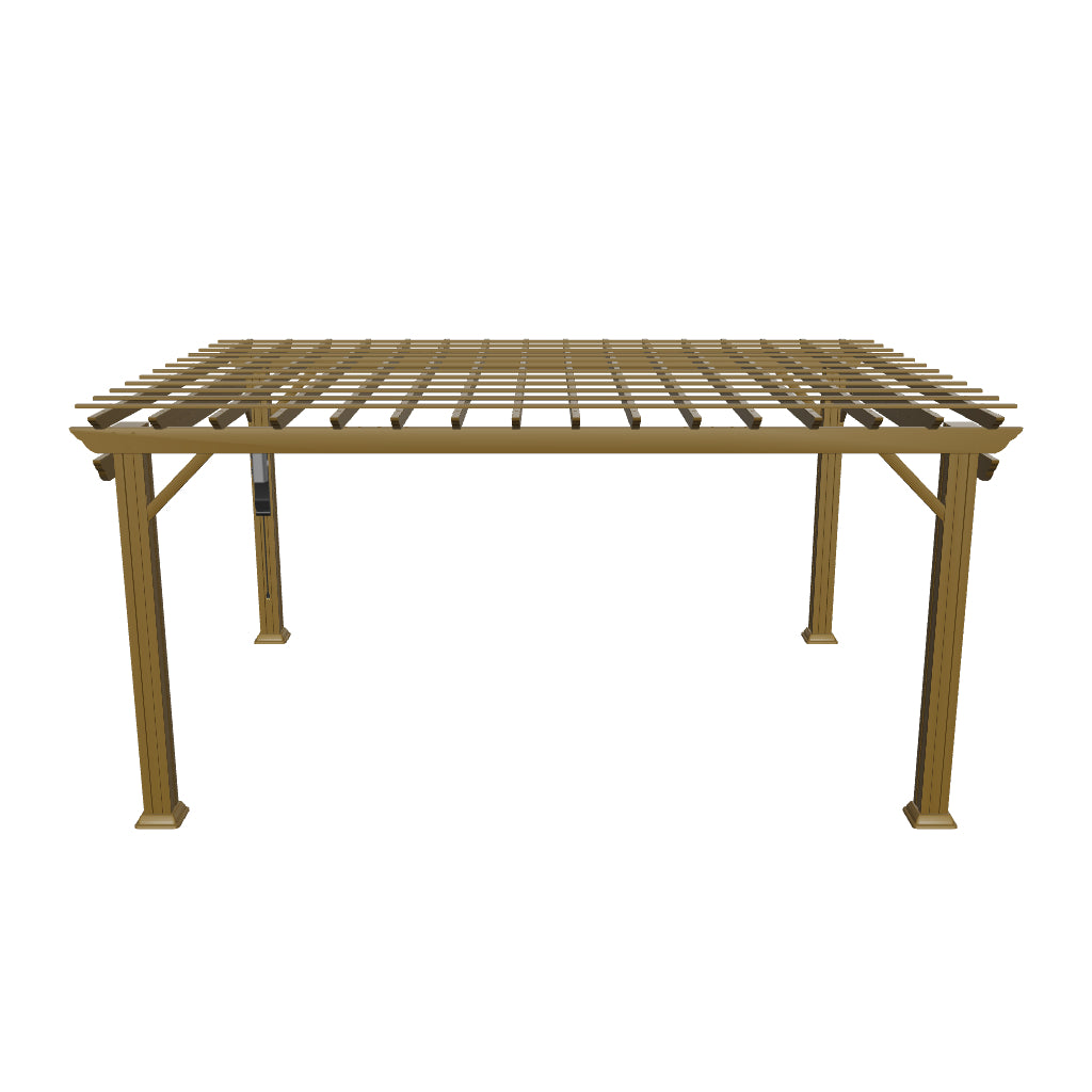 16x12 Ashford Traditional Steel Pergola - DICK'S Sporting Goods