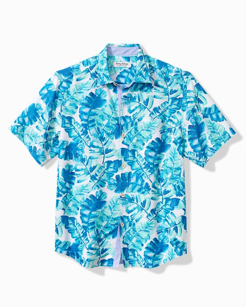 Big and Tall Coconut Point Jungle Grove IslandZone Camp Shirt