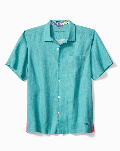 Big and Tall Sea Glass Camp Shirt