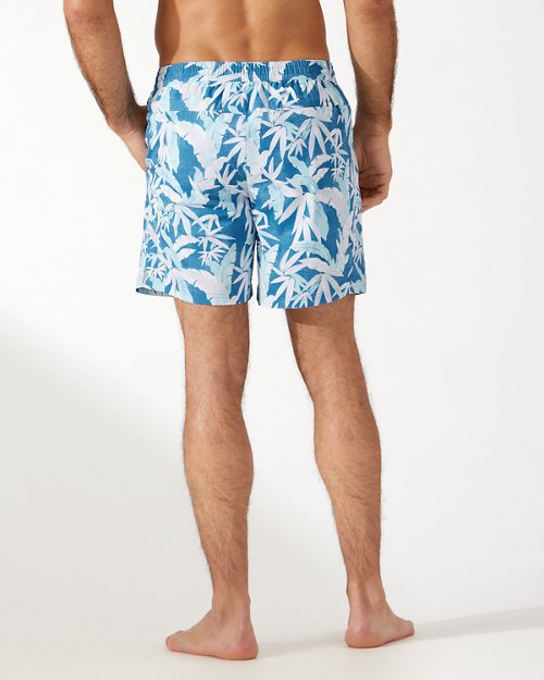 Big and Tall Naples Fiesta Fronds Hybrid Shorts