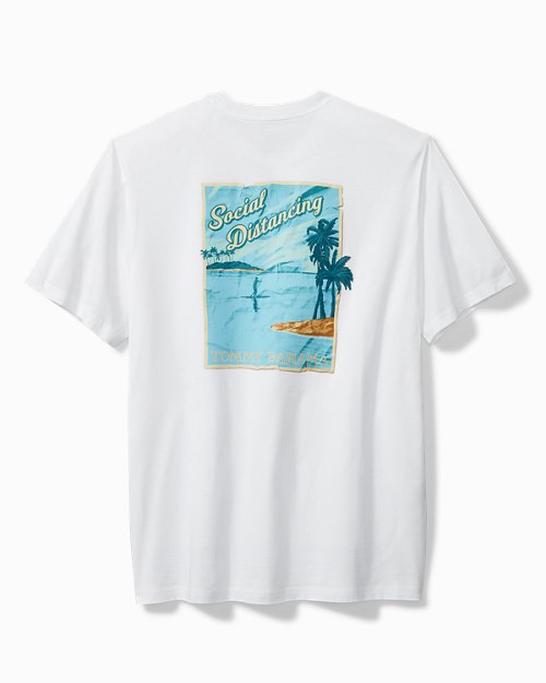 Big and Tall Social Distancing Graphic T-Shirt