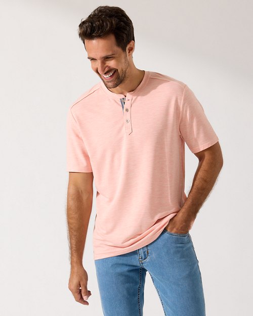 Coasta Vera Short-Sleeve Henley