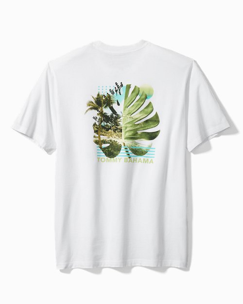 Big and Tall Monsterra Fade Graphic T-Shirt