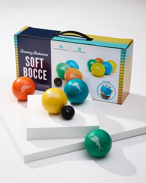 Sunset Stripe Soft Bocce Set
