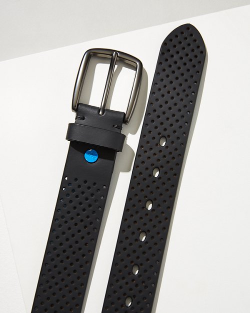 Big and Tall IslandZone Perforated Rubberized Belt
