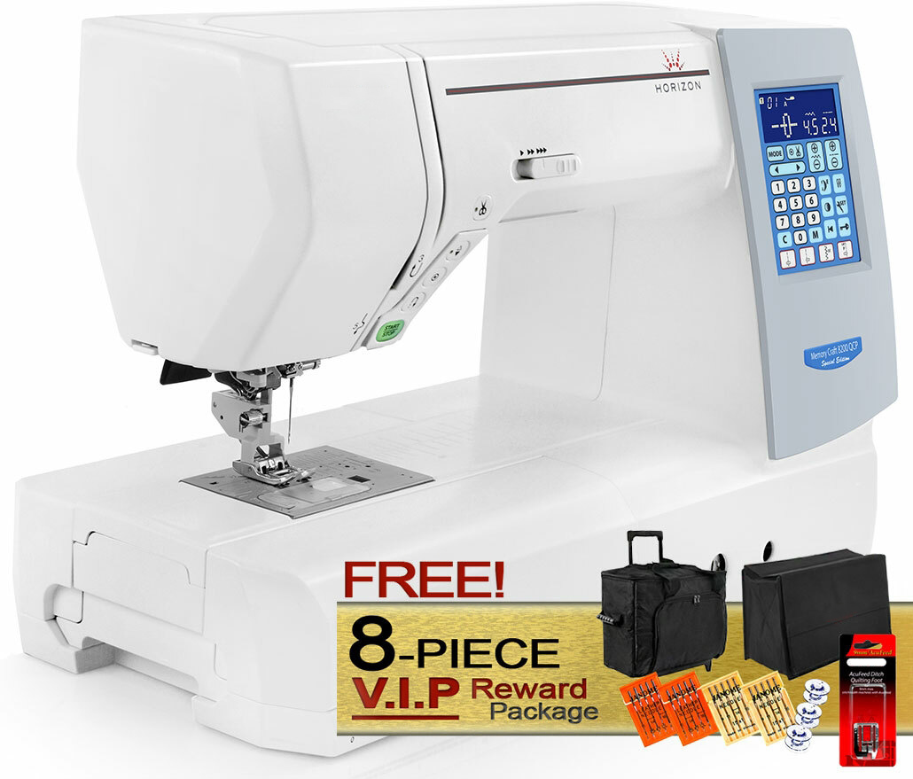 JAN Memory Craft Horizon 8200 QCP Special Edition Computerized Sewing