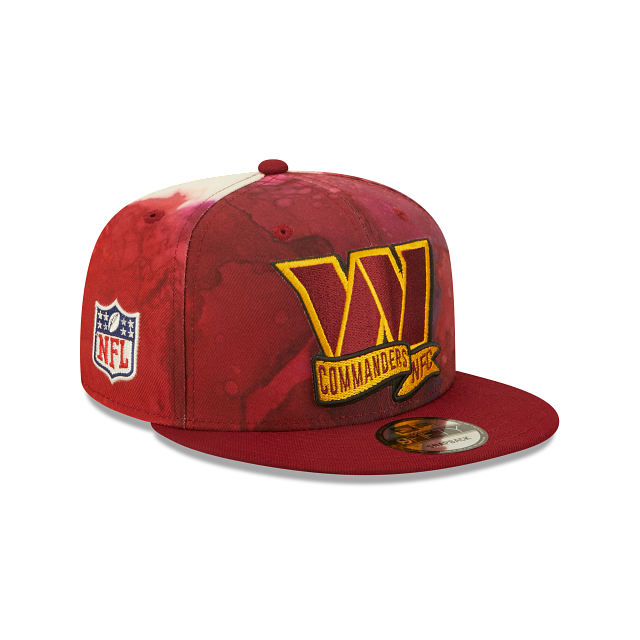 Washington Commanders 2022 Sideline Ink Dye 9FIFTY Snapback