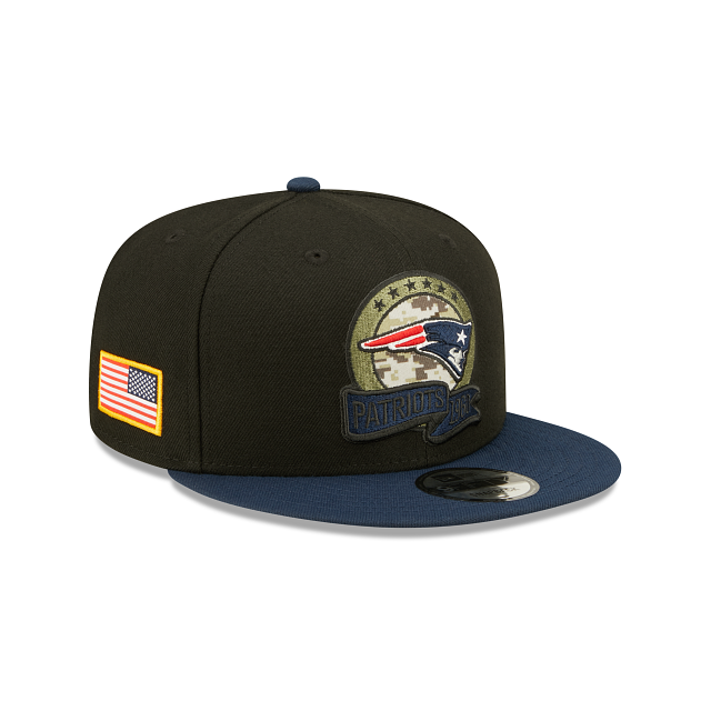 New England Patriots 2022 Salute to Service 9FIFTY Snapback