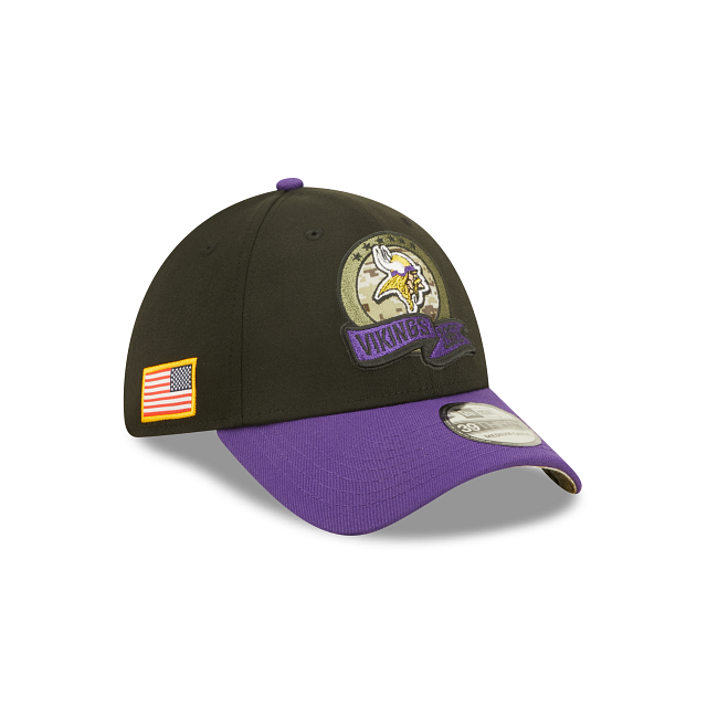 Minnesota Vikings 2022 Salute to Service 39THIRTY Stretch Fit