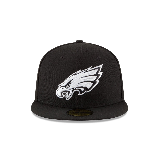 Philadelphia Eagles Black \u0026 White 59FIFTY Fitted