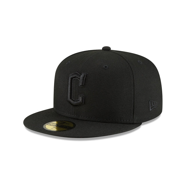 Cleveland Guardians Blackout Basic 59FIFTY Fitted