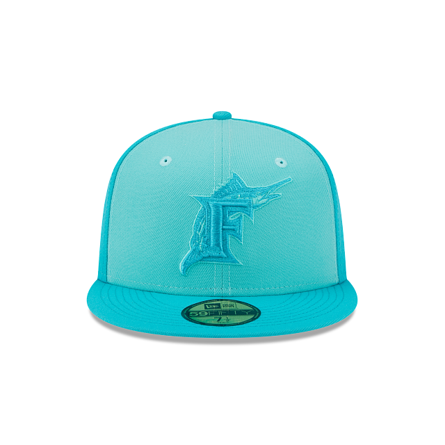 Miami Marlins Tri-Tone Team 59FIFTY Fitted
