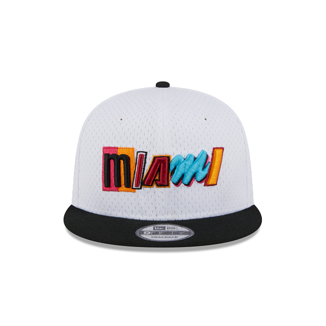 Miami Heat Mesh Crown 9FIFTY Snapback
