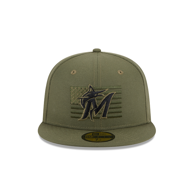 Miami Marlins Armed Forces Day 2023 59FIFTY Fitted