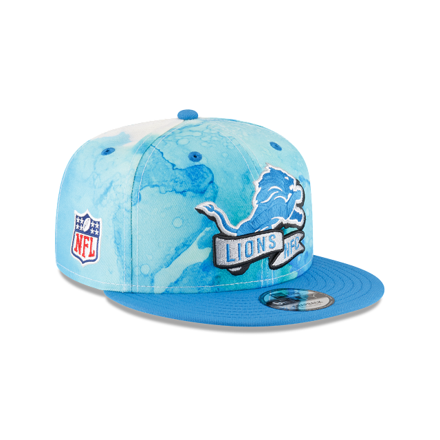 Detroit Lions 2022 Sideline Ink Dye 9FIFTY Snapback