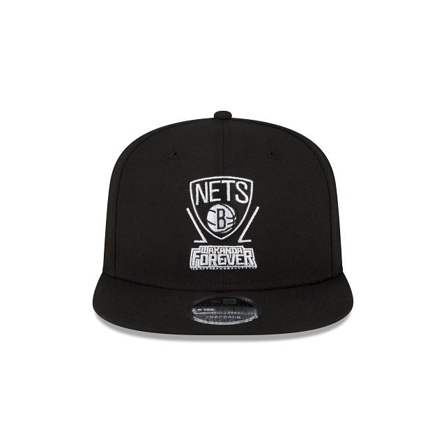 Marvel X Brooklyn Nets Black 9FIFTY Snapback