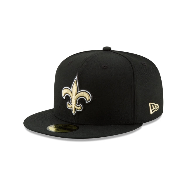 New Orleans Saints Black 59FIFTY Fitted