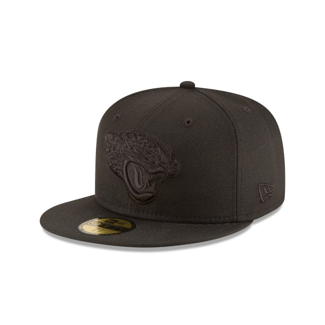 Jacksonville Jaguars Black On Black 59FIFTY Fitted