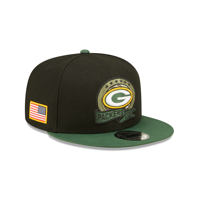 Green Bay Packers 2022 Salute to Service 9FIFTY Snapback