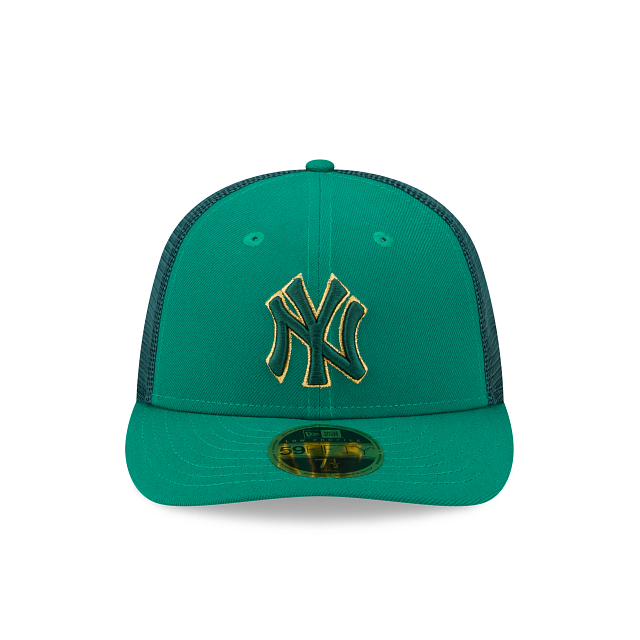 New York Yankees St. Patrick's Day 2023 Low Profile 59FIFTY Fitted