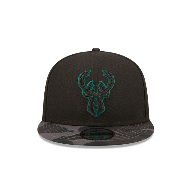 Milwaukee Bucks Lifestyle Camo 9FIFTY Snapback