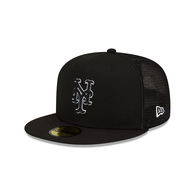 New York Mets 2023 Batting Practice Black 59FIFTY Fitted