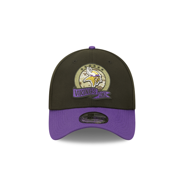 Minnesota Vikings 2022 Salute to Service 39THIRTY Stretch Fit