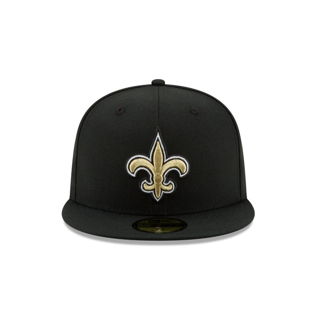 New Orleans Saints Black 59FIFTY Fitted