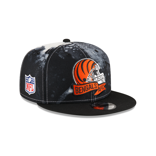 Cincinnati Bengals 2022 Sideline Ink Dye 9FIFTY Snapback