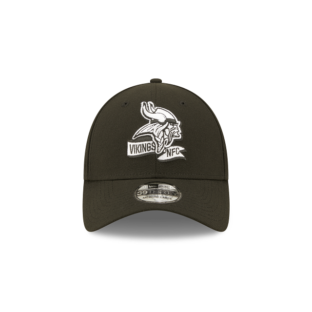 Minnesota Vikings 2022 Sideline Black 39THIRTY Stretch Fit