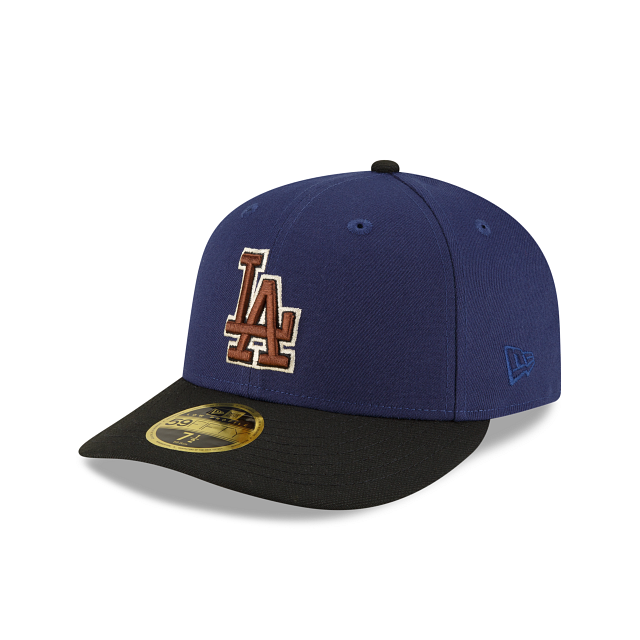 Los Angeles Dodgers Navy Low Profile 59FIFTY Fitted