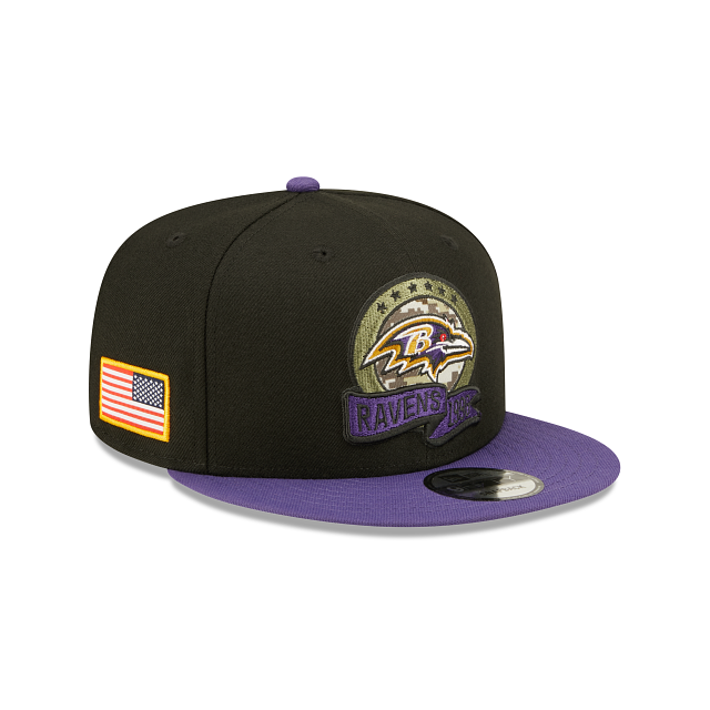 Baltimore Ravens 2022 Salute to Service 9FIFTY Snapback