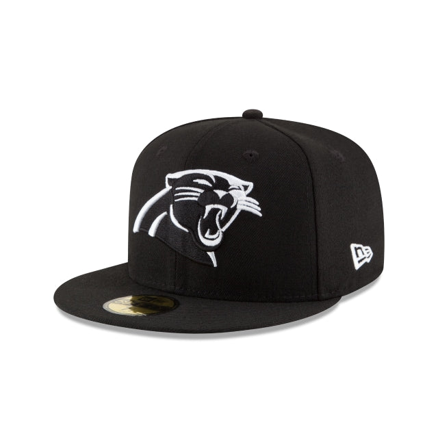 Carolina Panthers Black \u0026 White 59FIFTY Fitted