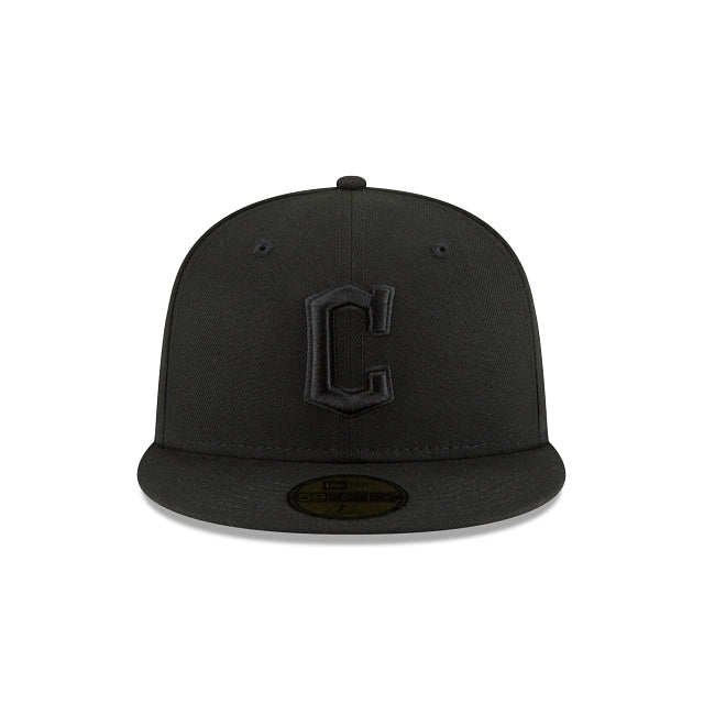 Cleveland Guardians Blackout Basic 59FIFTY Fitted