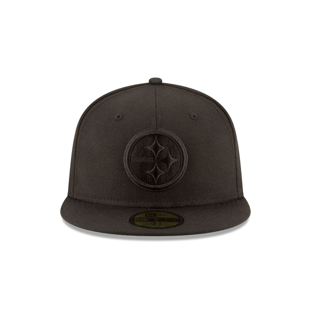 Pittsburgh Steelers Black On Black 59FIFTY Fitted