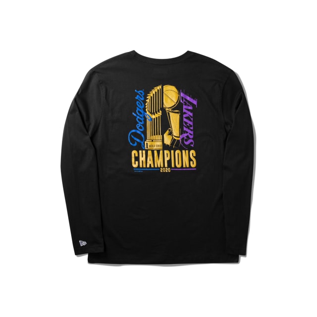 Los Angeles Lakers X Dodgers Champions Long Sleeve T-Shirt