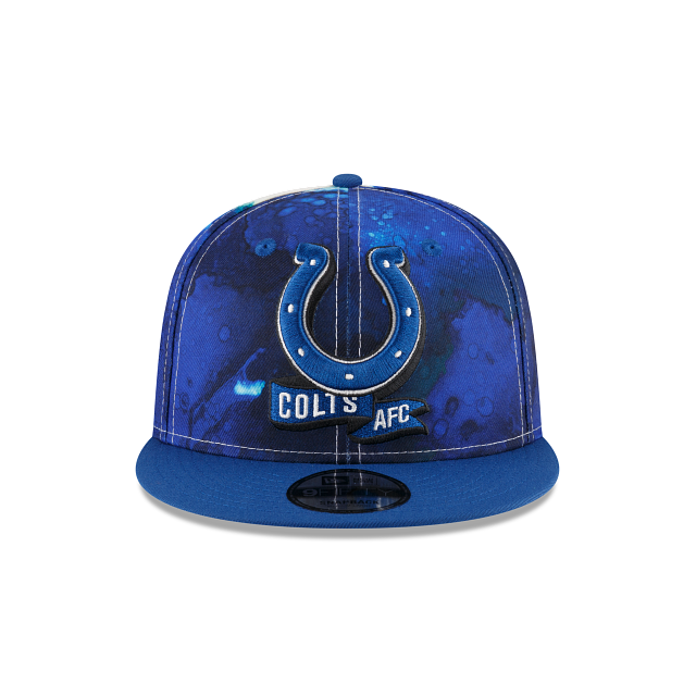 Indianapolis Colts 2022 Sideline Ink Dye 9FIFTY Snapback
